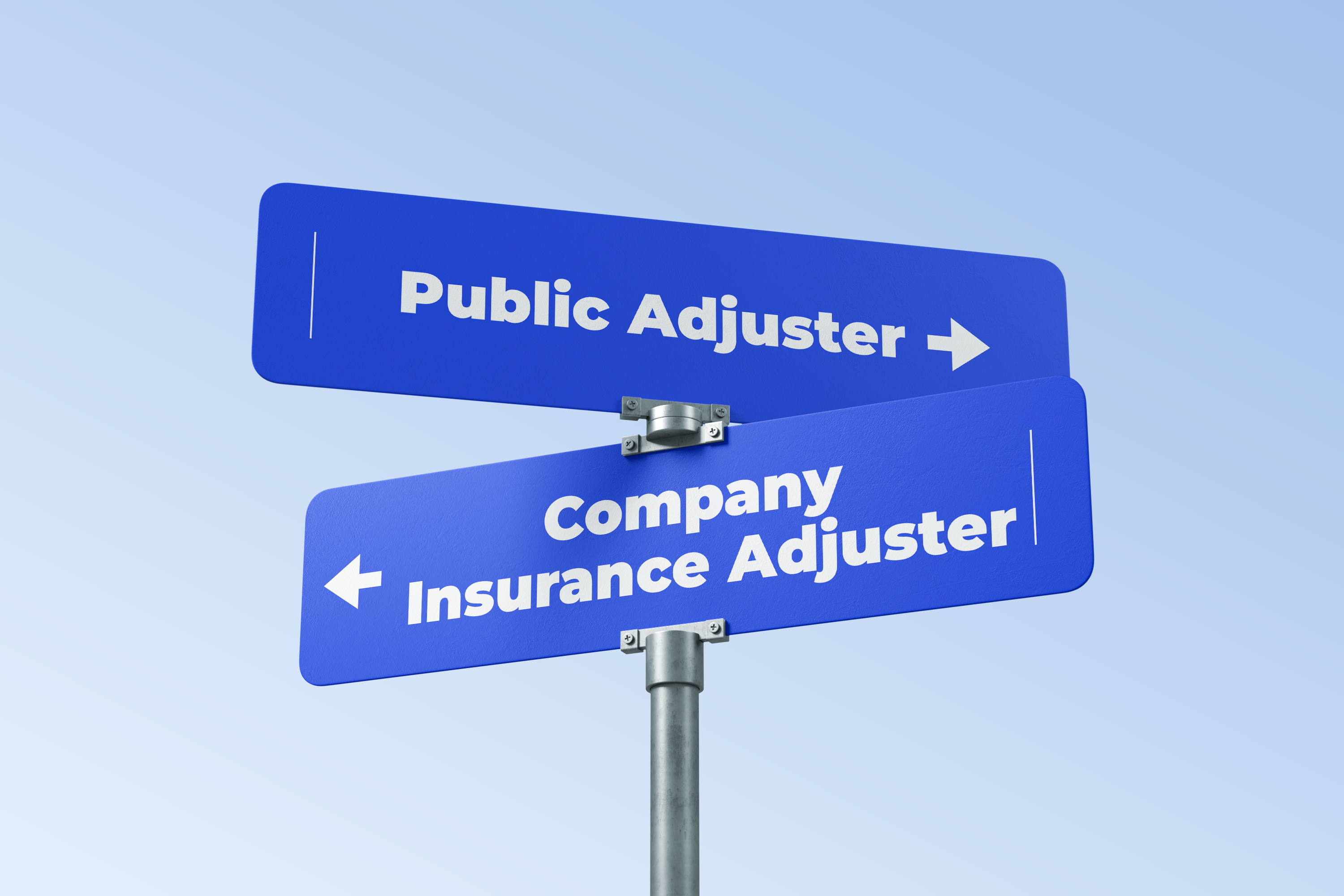 The Difference between Public Adjuster versus Company Insurance Adjuster